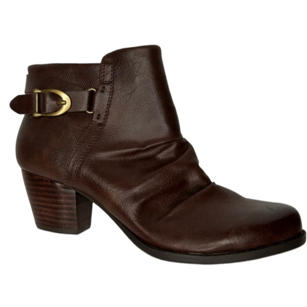 BARETRAPS NWOT Dark Brown Donna Booties